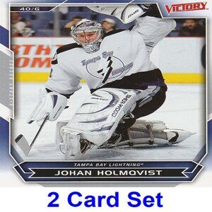 Johan Holmqvist Hockey Card Collection